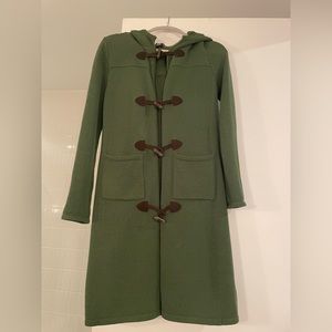 Theory knee-length cardigan sweater